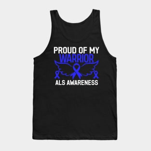 Als Awareness Proud of My Warrior Tank Top